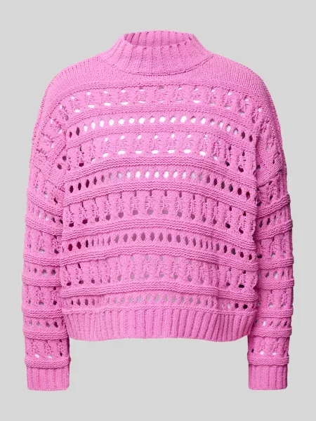 Sweter z ażurowym wzorem model ‘LEAH’ Only