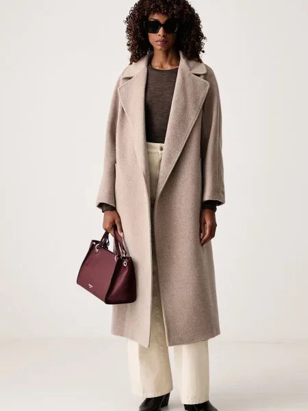 Weekend MaxMara De lână palton Wkdtempera bej