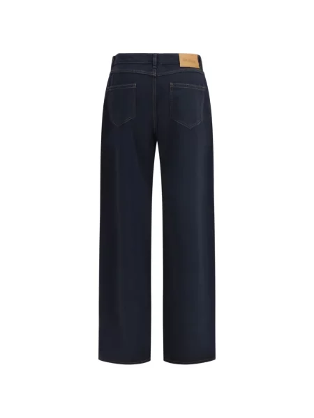 Blugi Max Mara cu 5 buzunare albastru