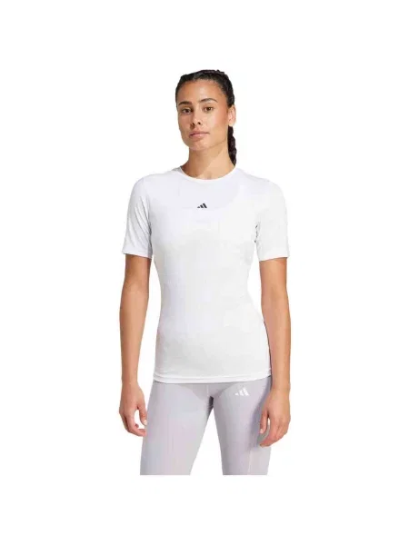 ADIDAS PERFORMANCE Funkčné tričko TECHFIT Training čierna biela