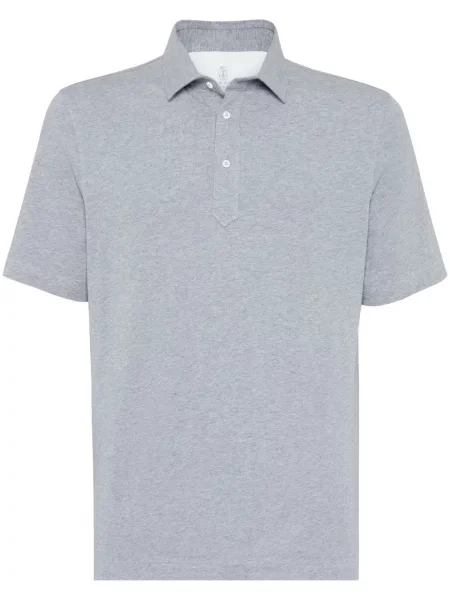 Polo Brunello Cucinelli gri