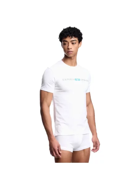T-shirt Emporio Armani S/Sleeve Crew Neck T-Shirt White XXL biała