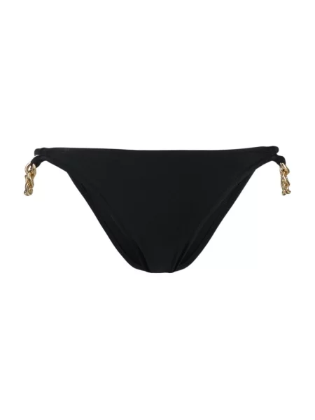 Lniane bikini Moschino czarne