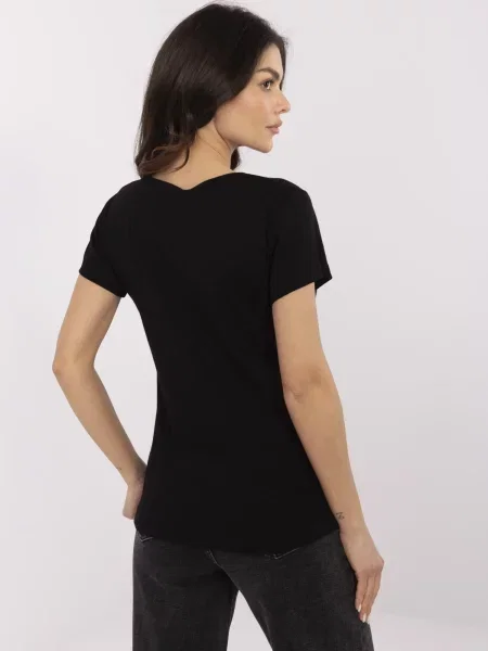 Tricou Rue Paris negru