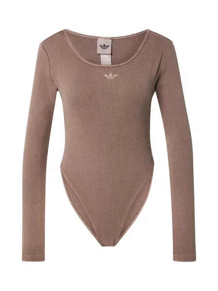 ADIDAS ORIGINALS Tricou body Essentials mokka maro