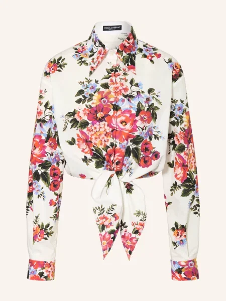 Dolce & Gabbana Koszula weiss biała