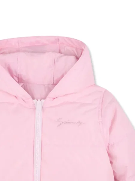 Geacă cu puf copii Givenchy roz