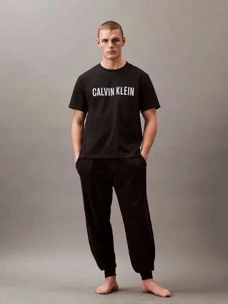 Calvin Klein Underwear Джогери Бавовна/еластан чорний