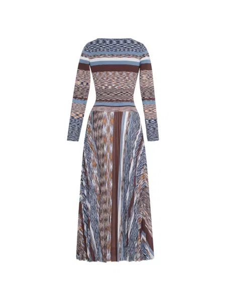 Rochie midi Cara Cara albastru