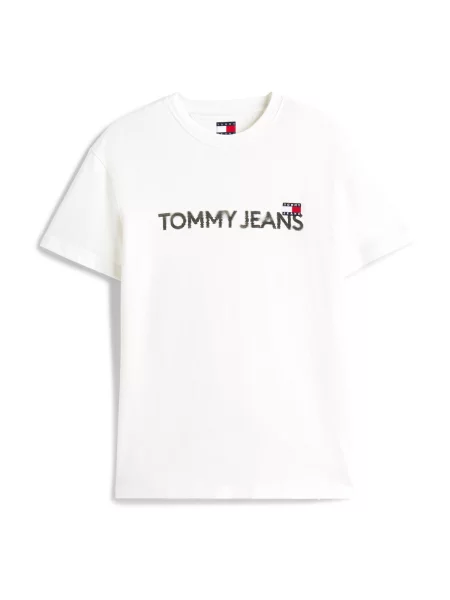 Μπλούζα Tommy Jeans λευκό