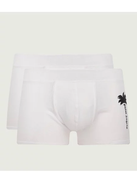 Palm Angels Chiloți boxer alb