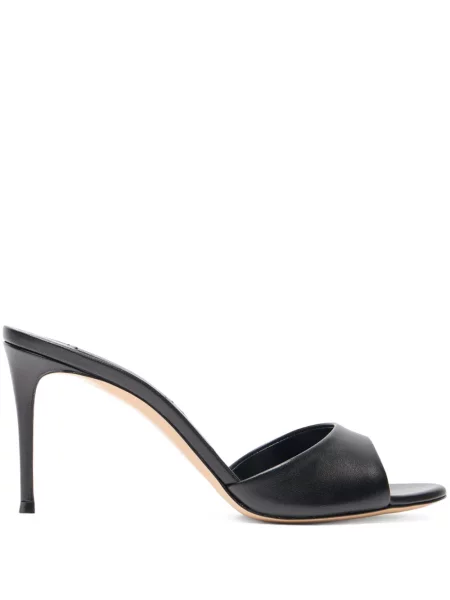 Papuci tip mules Casadei negru