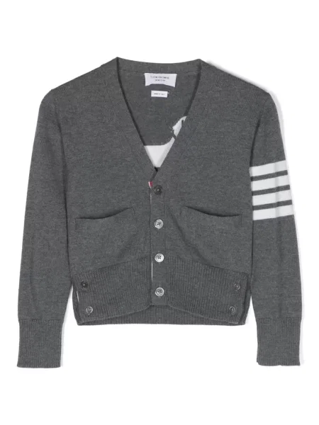 Kardigan dziecięcy Thom Browne szary