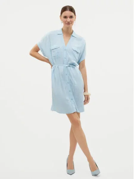 Vero Moda Letní šaty Linn Světle modrá