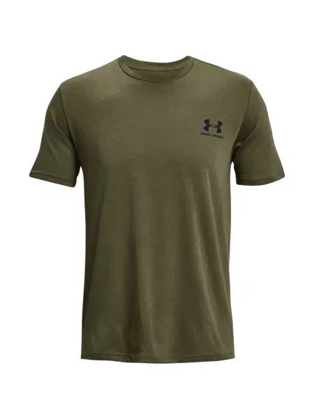 UNDER ARMOUR t-shirt koszulka treningowa SPORTSTYLE LC SS L zielona