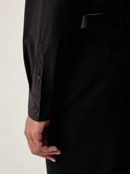 Armani Exchange férfi ing fekete
