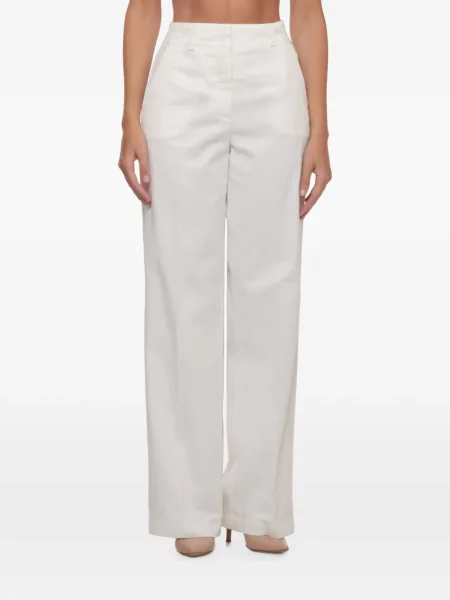 Pantaloni Peserico alb