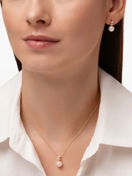 Diamant cercei Yoko London galben