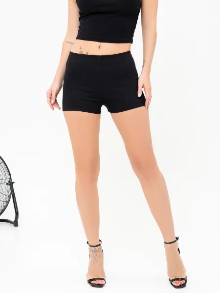 Велосипедки ISSA Plus комбінований верх чорний