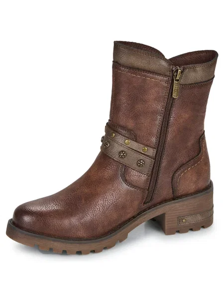 Botine Mustang maro