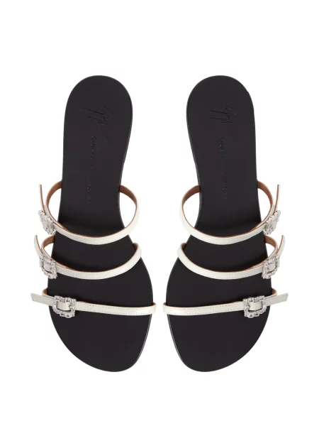 Sandále Giuseppe Zanotti biela