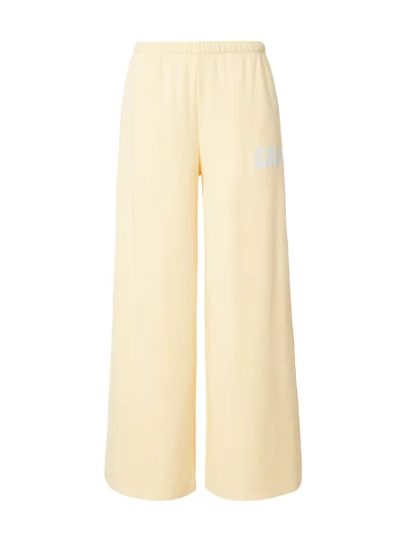 GAP Pantaloni HERITAGE deschis / galben pastel albastru