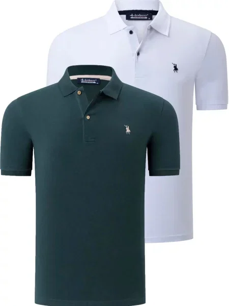 Tricou polo Dewberry albastru