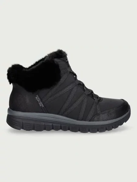 Skechers GRACEFUL COZY STROLLS snehule dámske čierna