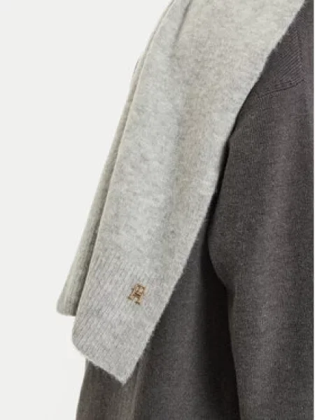 Tommy Hilfiger Šál Luxe šedá