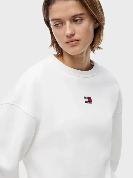 Світшот Tommy Jeans білий