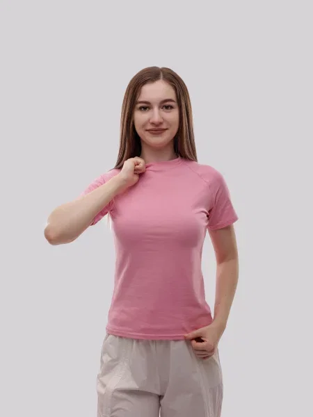 Футболка Lumo розовая