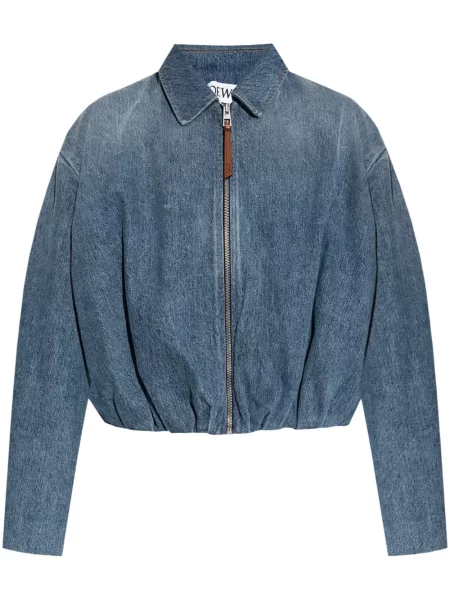 Geacă Loewe drapată albastru