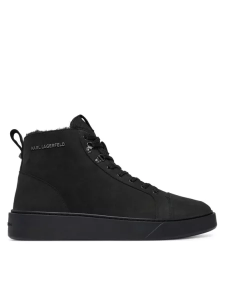 KARL LAGERFELD Laisvalaikio batai Flint II juoda