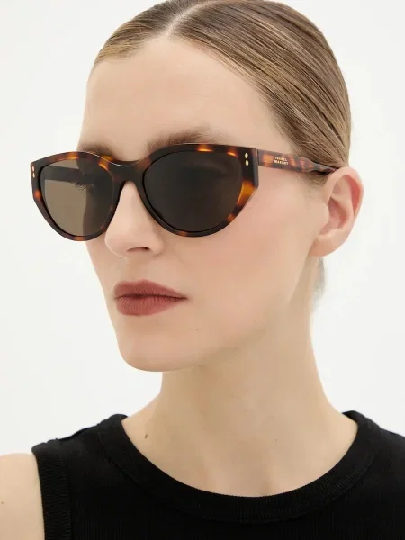 Isabel Marant ochelari de soare maro
