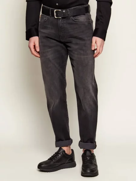 BOSS ORANGE Blugi RE.MAINE BO negru