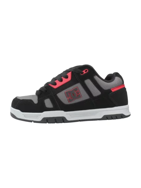Sneakersy Dc Shoes skórzane czarne