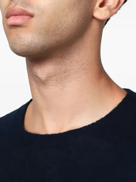 Džemper Drumohr s okruglim izrezom plava