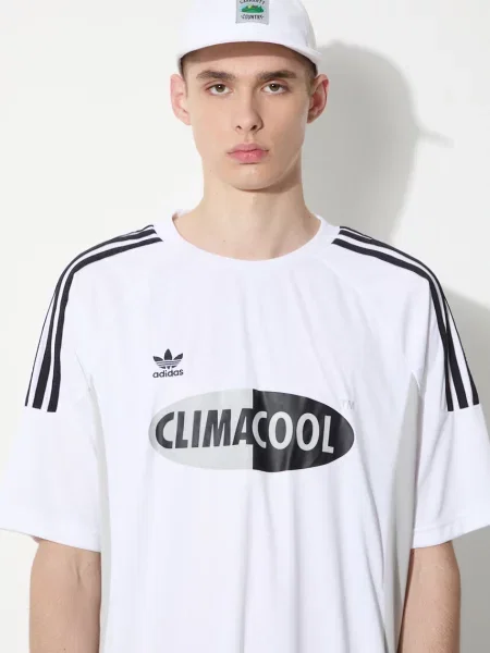 Tričko Adidas Originals jersey bílé