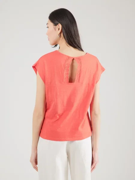 QS Tricou orange roșu