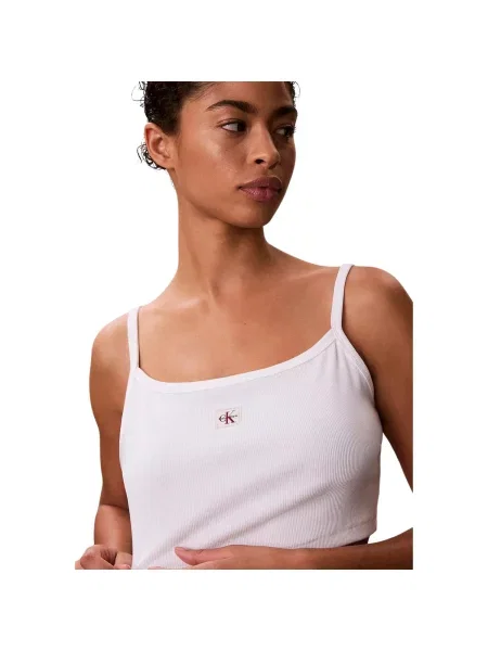 Top Calvin Klein Jeans alb