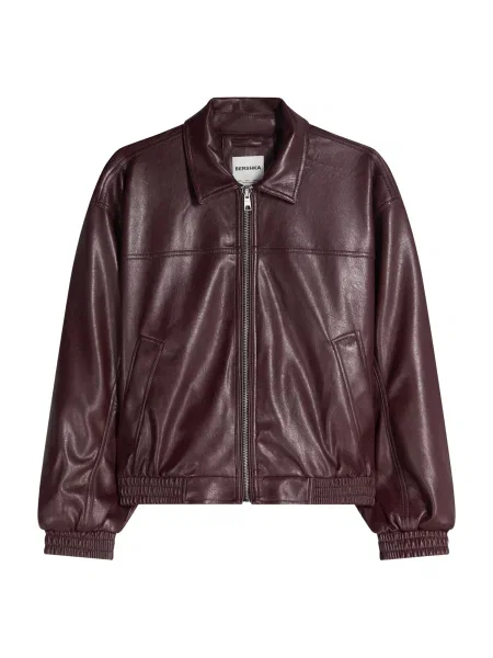 Bershka Prehodna jakna burgund