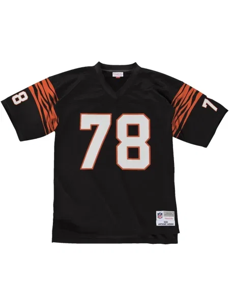 Cămașă Mitchell & Ness din jerseu negru