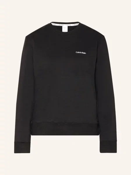 Calvin Klein Pohodlná Domácí Mikina Modern Cotton černá