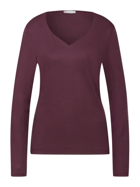 STREET ONE Tricou mov zmeură