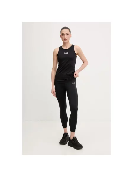 Emporio Armani Legginsy czarny