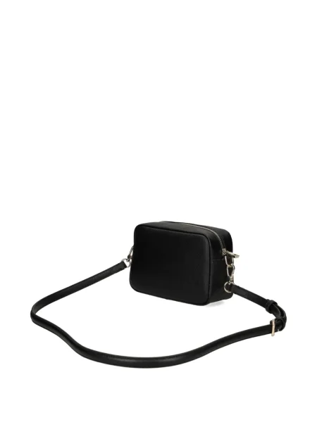Body Lacoste din piele negru