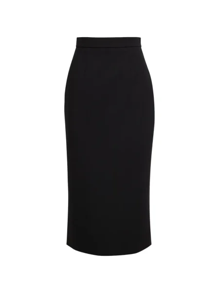 Osłona spódnica ołówkowa Roksanda do kolan czarna