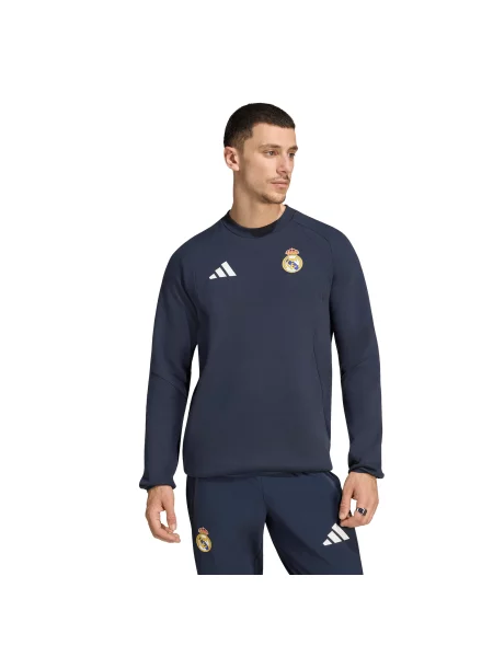 ADIDAS PERFORMANCE Športová mikina REAL námornícka modrá