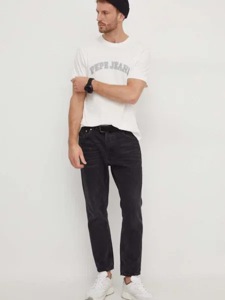 Pepe Jeans kratka majica bež