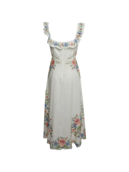 Rochie maxi Zimmermann alb